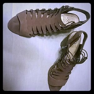 Vince Camuto Elastic Gladiator-Style Heel